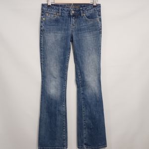 American Eagle Hipster (distressed leg cuffs)